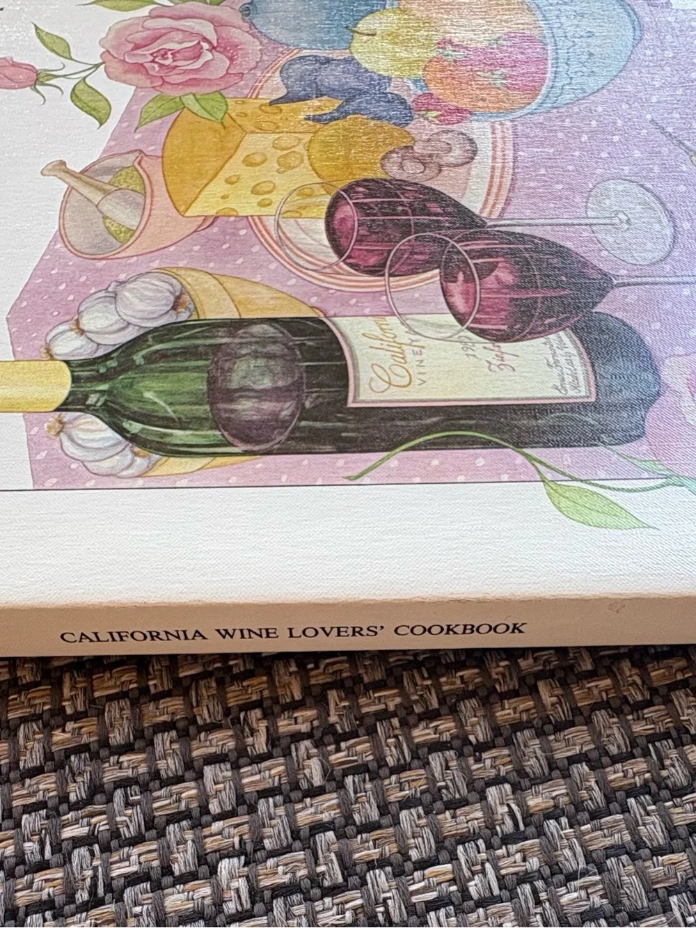 Vintage California Wine Lovers' Cookbook by Malcolm Hébert (Paperback) 1989